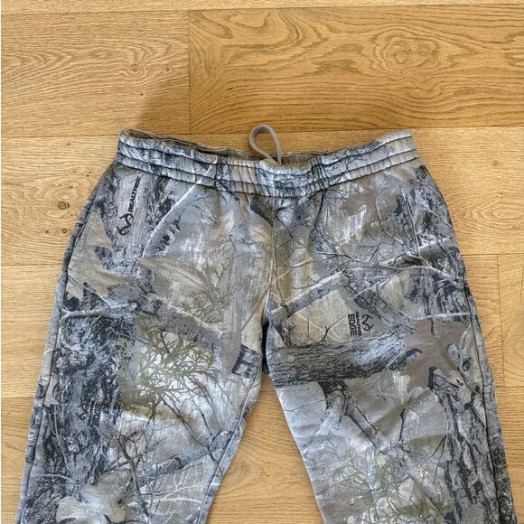 AKIMBO Sweatpants Camo Size S Green Gray Brown - Picture 2 of 5